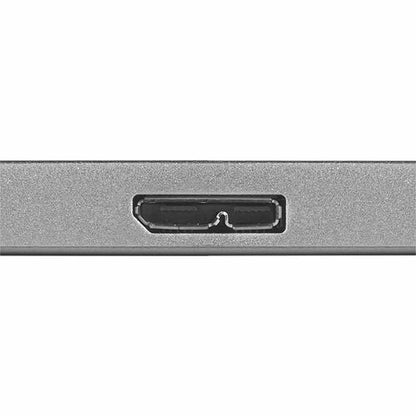 VERBATIM 1TB ALU HARD DRIVE SLIM PORTABLE SPACE GREY MULTI 4