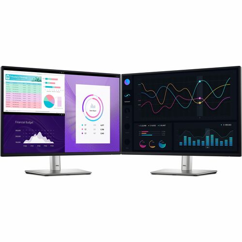 Monitor LED Dell P2425 de 24" WUXGA - 16:10 - Negro, Plateado