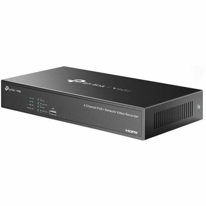 Grabador de vídeo en red TP-Link VIGI de 4 canales PoE+ - HDD de 2 TB - Grabador de vídeo en red