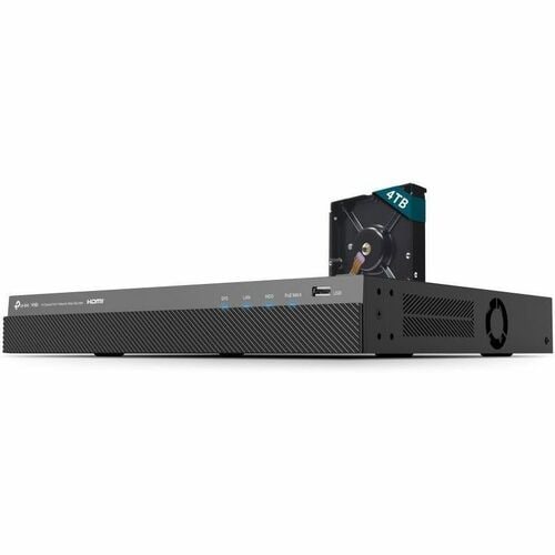 Grabador de vídeo en red TP-Link VIGI de 16 canales PoE+ - HDD de 4 TB - Vídeo en red R