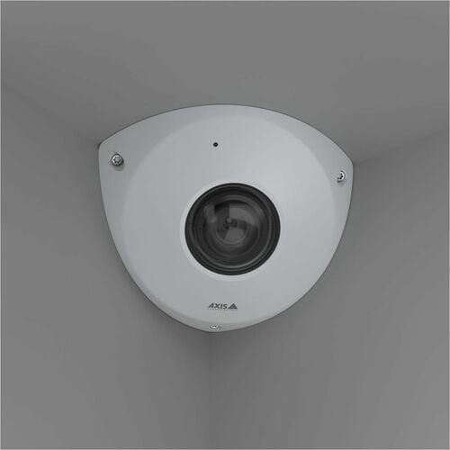 AXIS P9117-PV 6 Megapixel Indoor Network Camera - Color - Dome - White  - H.264,
