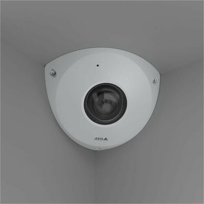 AXIS P9117-PV 6 Megapixel Indoor Network Camera - Color - Dome - White  - H.264,