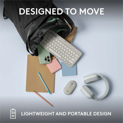 PEBBLE KEYS 2 K380S BLANC TONAL MULTI 4