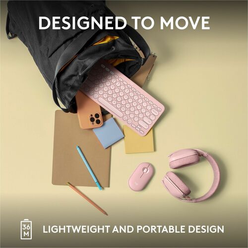 PEBBLE KEYS 2 K380S ROSE TONAL MULTI 4