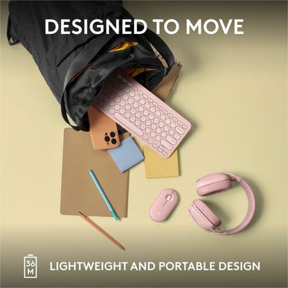 PEBBLE KEYS 2 K380S ROSE TONAL MULTI 4