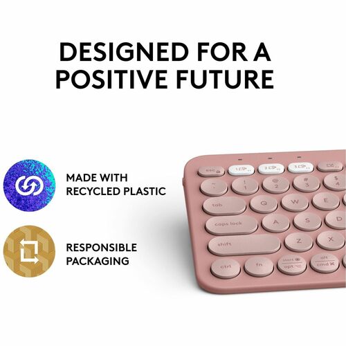PEBBLE KEYS 2 K380S ROSE TONAL MULTI 4