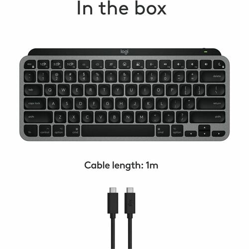 MX KEYS MINI POUR MAC GRIS SPACE MULTI 4