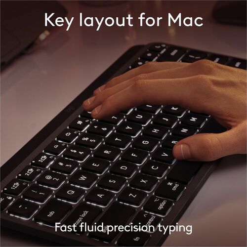 MX KEYS MINI POUR MAC GRIS SPACE MULTI 4