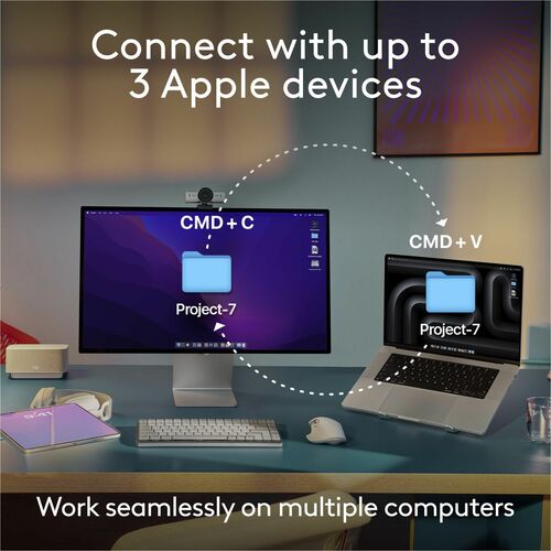 MX KEYS MINI POUR MAC GRIS SPACE MULTI 4