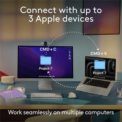MX KEYS MINI POUR MAC GRIS SPACE MULTI 4