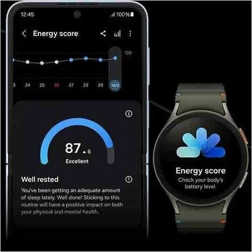 Samsung Galaxy Watch7 (LTE, 40 mm) - Calidad del sueño - 32 GB - 1.3" - Negro