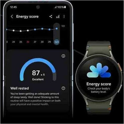 Samsung Galaxy Watch7 (LTE, 40 mm) - Calidad del sueño - 32 GB - 1.3" - Negro