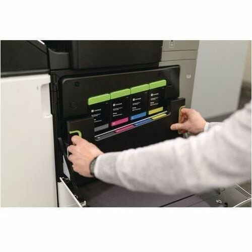 Lexmark 1250-Sheet Digitizer 2/3 Hole Punch Finisher - Plain Paper - 1