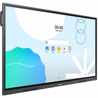75IN ANDROID (13) OS INTERATIVE WHITE BOARD WITH BUILT-IN SPEAKER