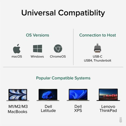Adaptateur USB-C vers Ethernet 2,5 Go enfichable avec charge USB-C PD 100 W