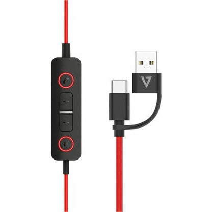 V7 HU621 Premium Headset - Noise Cancellation