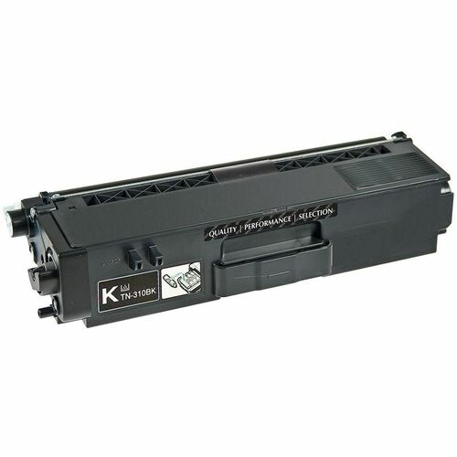 Cartouche de toner reconditionnée V7 pour Brother TN310BK - Colo