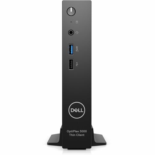 Cliente ligero Dell OptiPlex 3000 Pentium Silver N6005 de cuatro núcleos (4 núcleos) a 2 GHz - Negro