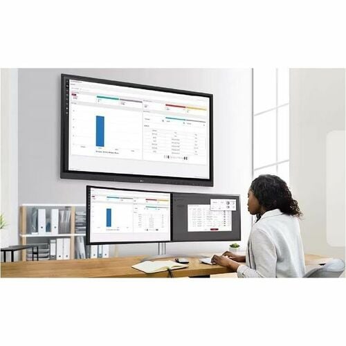Écran collaboratif LG CreateBoard 86TR3DK-B - Écran LCD 86 pouces Cortex A55