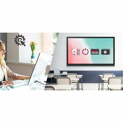 Écran collaboratif LG CreateBoard 86TR3DK-B - Écran LCD 86 pouces Cortex A55