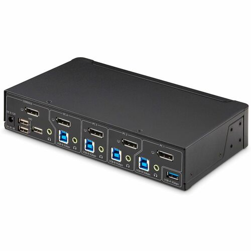 Commutateur KVM DP 4 ports 4K 60 Hz DisplayPort conforme TAA