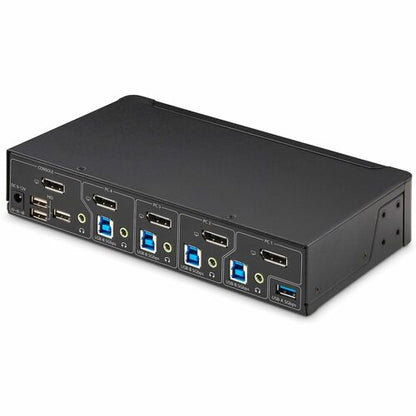 Commutateur KVM DP 4 ports 4K 60 Hz DisplayPort conforme TAA