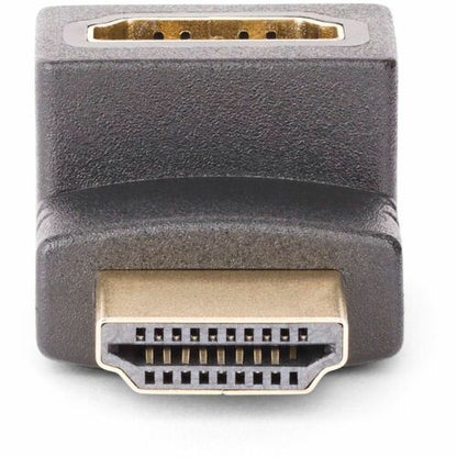StarTech.com Down Angle HDMI 2.0 Adapter, Male to Female, Vertical 90-Degree Angled HDMI P
