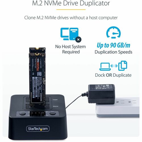 1:1 M.2 NVME DUPLICATOR M.2 SSD CLONER AND DRIVE DOCK