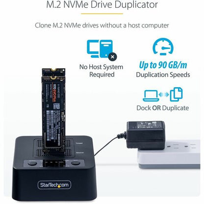 1:1 M.2 NVME DUPLICATOR M.2 SSD CLONER AND DRIVE DOCK