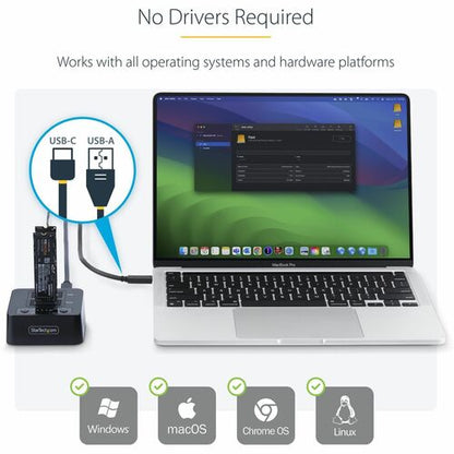 1:1 M.2 NVME DUPLICATOR M.2 SSD CLONER AND DRIVE DOCK