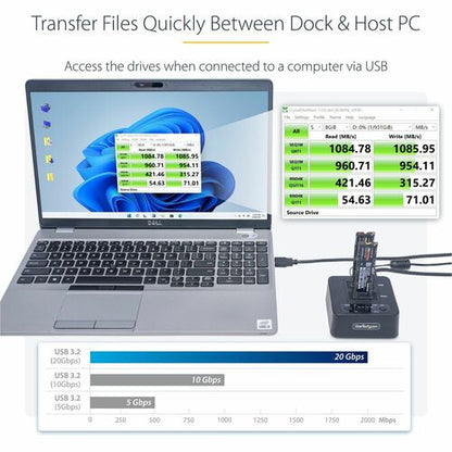 1:1 M.2 NVME DUPLICATOR M.2 SSD CLONER AND DRIVE DOCK