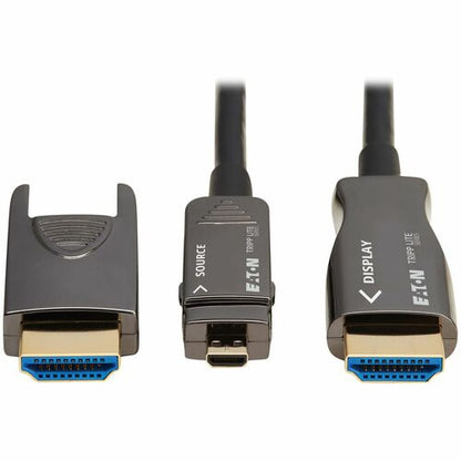 Câble optique actif HDMI à fibre optique Tripp Lite série P568FM-40M-8K6