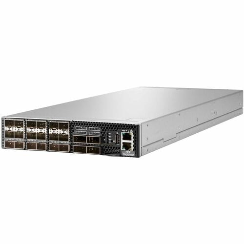 HPE 25GbE 18SFP28 4QSFP28 Power to Connector Airflow Half Width Switch