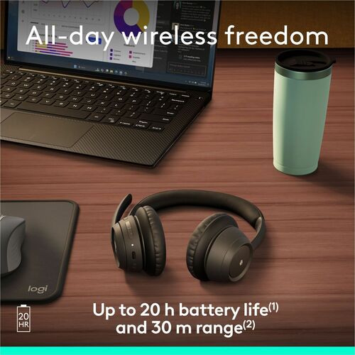 Logitech Zone 305 Headset - Stereo - Wireless