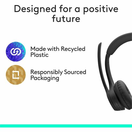 Logitech Zone 305 Headset - Stereo - Wireless