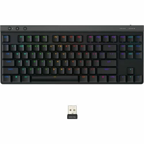Teclado para juegos Logitech G515 Lightspeed TKL - Conectividad con cable/inalámbrica - Bluetooth