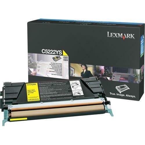 CARTOUCHE DE TONER JAUNE POUR C522 C524 C530 C532 SER 3K YLD