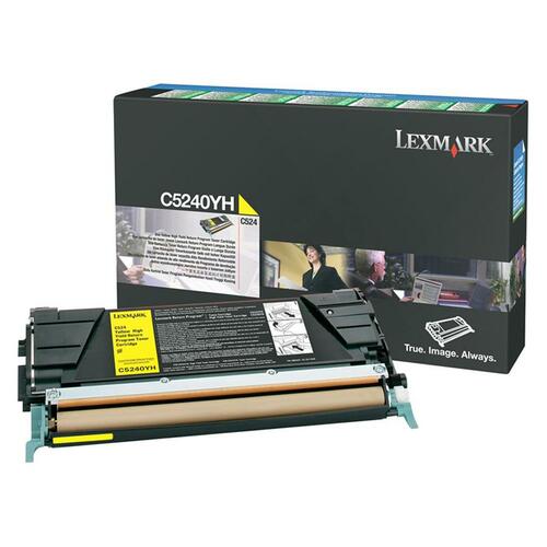 Lexmark Original Toner Cartridge - Laser - 5000 Pages - Yell