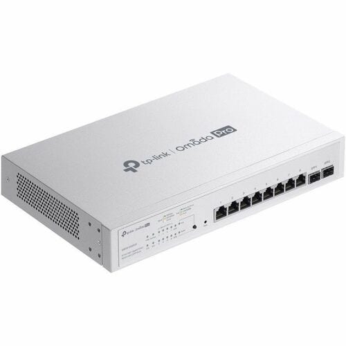 OMADA PRO 8PORT POE+ GIGABIT SMART SWITCH WITH 2 SFP SLOTS