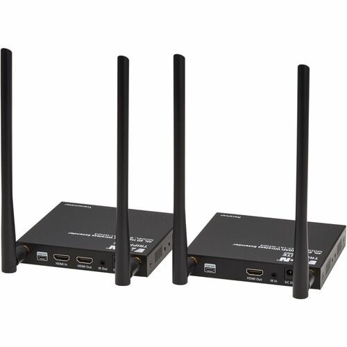 Kit d'extension HDMI sans fil Tripp Lite avec IR, 4K 60 Hz, 50 m (164 pi), HDMI sans fil