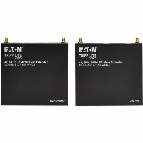 Kit d'extension HDMI sans fil Tripp Lite avec IR, 4K 60 Hz, 50 m (164 pi), HDMI sans fil