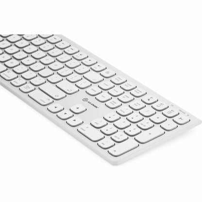 Clavier Bluetooth rechargeable USB-C ECHELON pour Mac, blanc, États-Unis