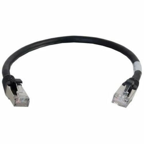 Dell C2G-10ft Cat6a Snagless Shielded (STP) Network Patch Cable - Black - 10 ft