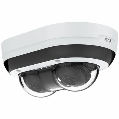 AXIS P4708-PLVE 8 Megapixel Outdoor 4K Network Camera - Color - Dome - Black  -