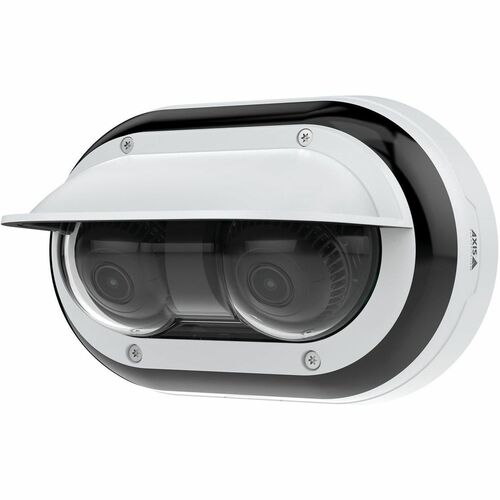 AXIS P4708-PLVE 8 Megapixel Outdoor 4K Network Camera - Color - Dome - Black  -