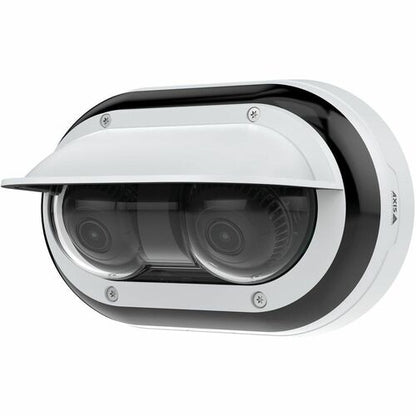 AXIS P4708-PLVE 8 Megapixel Outdoor 4K Network Camera - Color - Dome - Black  -