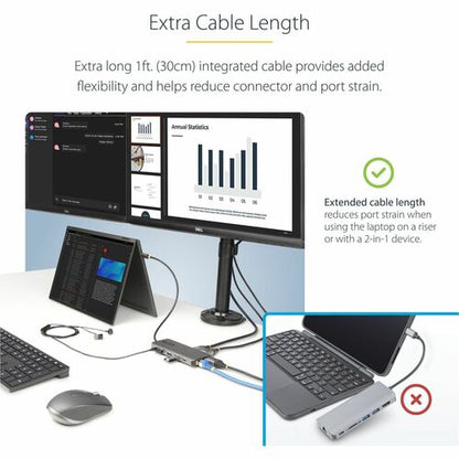 StarTech.com USB-C Triple