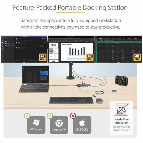 StarTech.com USB-C Triple