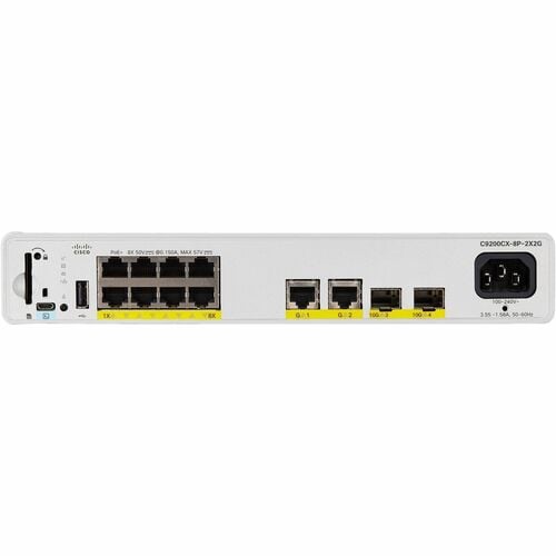 CATALYST 9000 COMPACT SWITCH 8PORT POE+240W ESSNTLS REMANUFACTUR