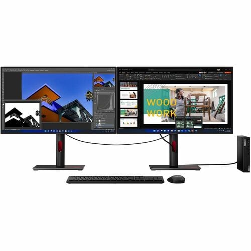 Computadora de escritorio Lenovo ThinkCentre M70q Gen 5 12TD001TCA - Intel Core i5 de 14.ª generación
